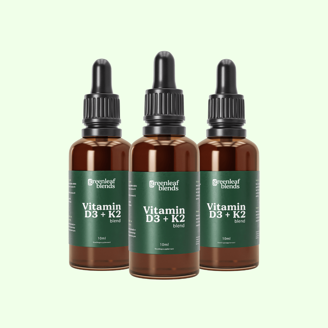Gratis 3 Maanden Vitamine D3K2 - greenleafblends
